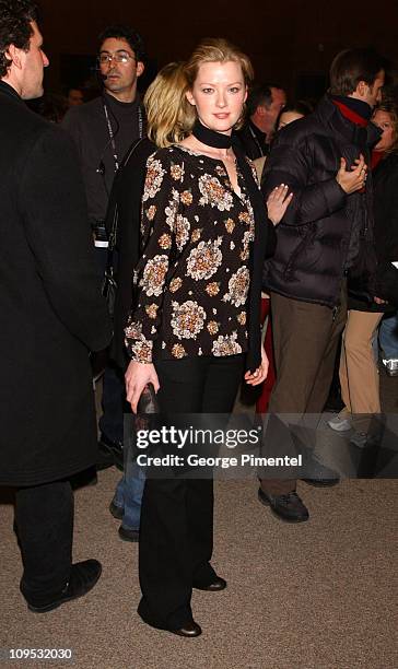 Gretchen Mol during 2003 Sundance Film Festival - "The Shape of Things" Premiere at Eccles Center in Parkk City, Utah, United States.