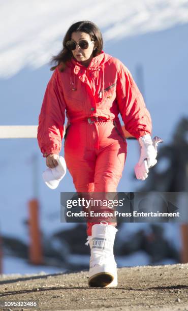 Esther Kopowlitz is seen on December 6, 2018 in Baqueira Beret, Spain.