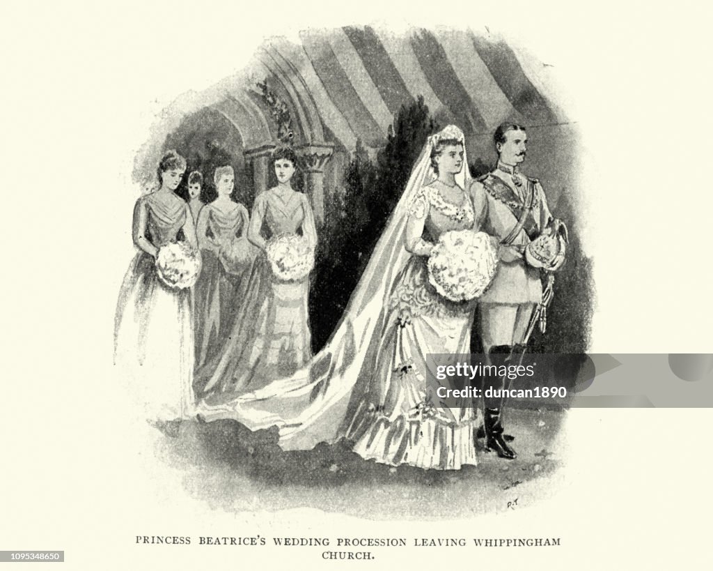 Royal Wedding, Princess Beatrice and Prince Henry of Battenberg