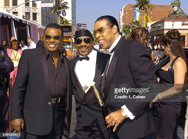 Isley Brothers during 4th Annual BET Awards - Red Carpet at Kodak Theatre in Hollywood, California, United States.