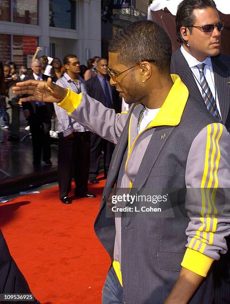 Usher during 4th Annual BET Awards - Red Carpet at Kodak Theatre in Hollywood, California, United States.