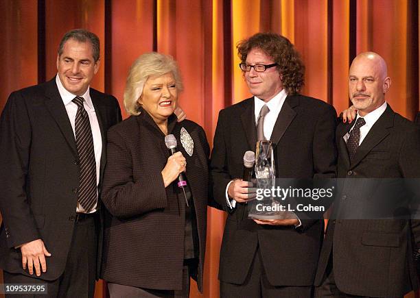Producer Roger Birnbaum, BMI'S Frances W. Preston, Richard Kirk Award recipient Randy Edelman,Director Rob Cohen