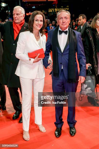 German actress Claudia Michelsen and Udo Kier attend the opening ceremony and "The Kindness Of Strangers" premiere during the 69th Berlinale...