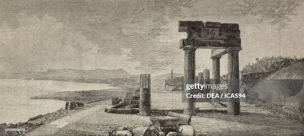 Ruins of the archaeological site of Solunto