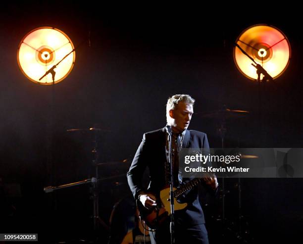 Josh Homme performs at I Am The Highway: A Tribute to Chris Cornell at the Forum on January 16, 2019 in Inglewood, California.