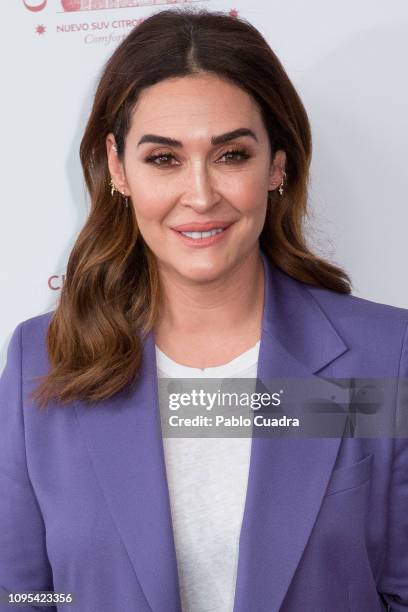 Spanish designer Vicky Martin Berrocal presents the SUV Citroen C5 Aircross at Santo Mauro Hotel on January 17, 2019 in Madrid, Spain.