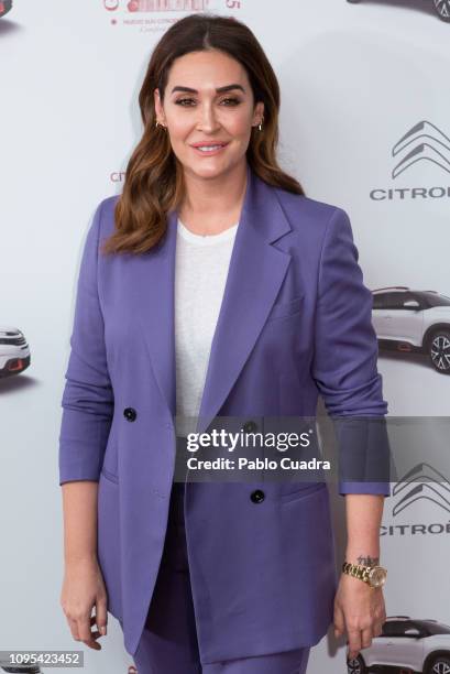 Spanish designer Vicky Martin Berrocal presents the SUV Citroen C5 Aircross at Santo Mauro Hotel on January 17, 2019 in Madrid, Spain.