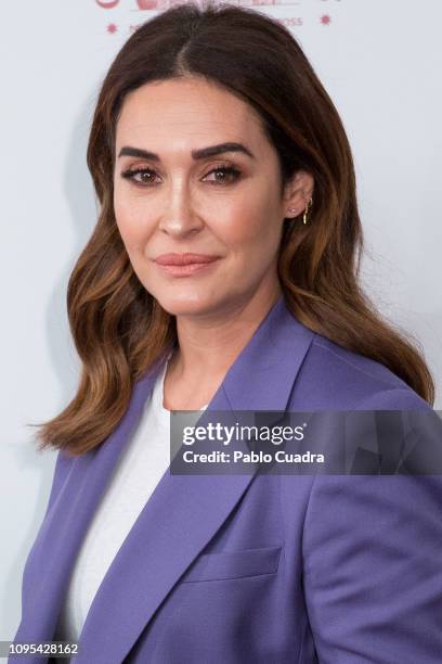 Spanish designer Vicky Martin Berrocal presents the SUV Citroen C5 Aircross at Santo Mauro Hotel on January 17, 2019 in Madrid, Spain.