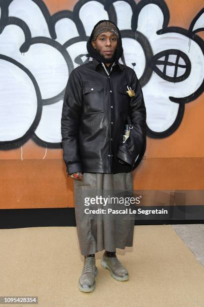Yasiin Bey attends the Louis Vuitton Menswear Fall/Winter 2019-2020 show as part of Paris Fashion Week on January 17, 2019 in Paris, France.