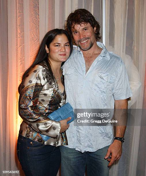 Peter Reckell & wife Kelly Moneymaker during Hugo Boss Celebrates The Re-Opening Of Their Rodeo Drive Store at Hugo Boss Store in Beverly Hills,...