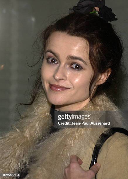 Helena Bonham Carter during Benefit Performance of "The Syringa Tree" To Support Edgemar Center For the Arts at Canon Theatre in Beverly Hills,...