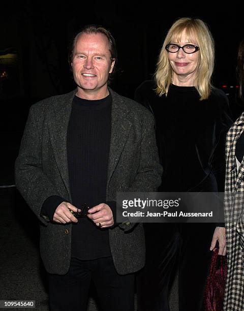 John Savage & Sally Kellerman during Benefit Performance of "The Syringa Tree" To Support Edgemar Center For the Arts at Canon Theatre in Beverly...