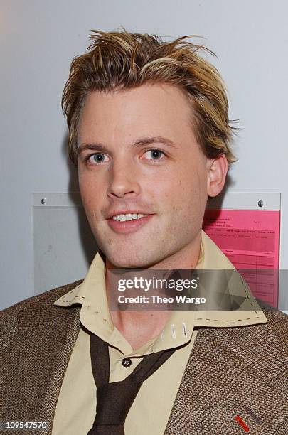 Brian McFadden during MTV 2002 New Year's Party Live from New York City's Times Square - Backstage at MTV Studios in New York City, New York, United...