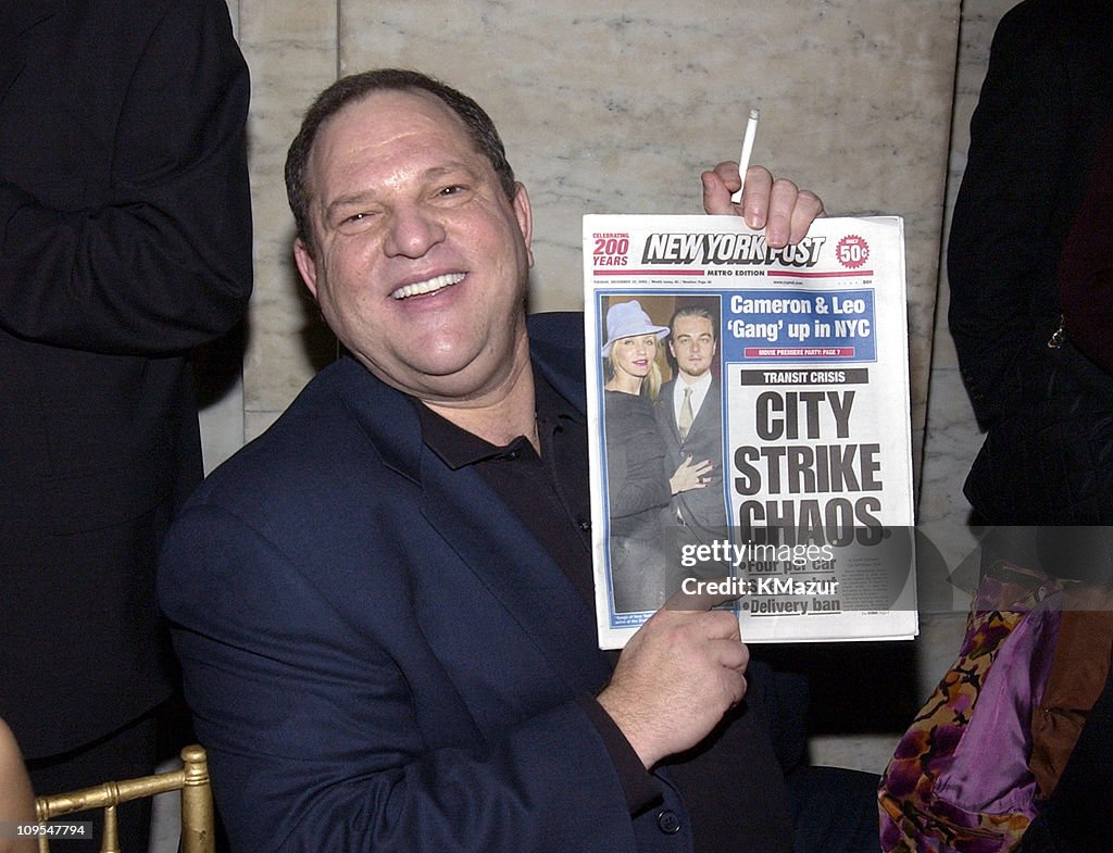 "Gangs of New York" World Premiere - After-Party