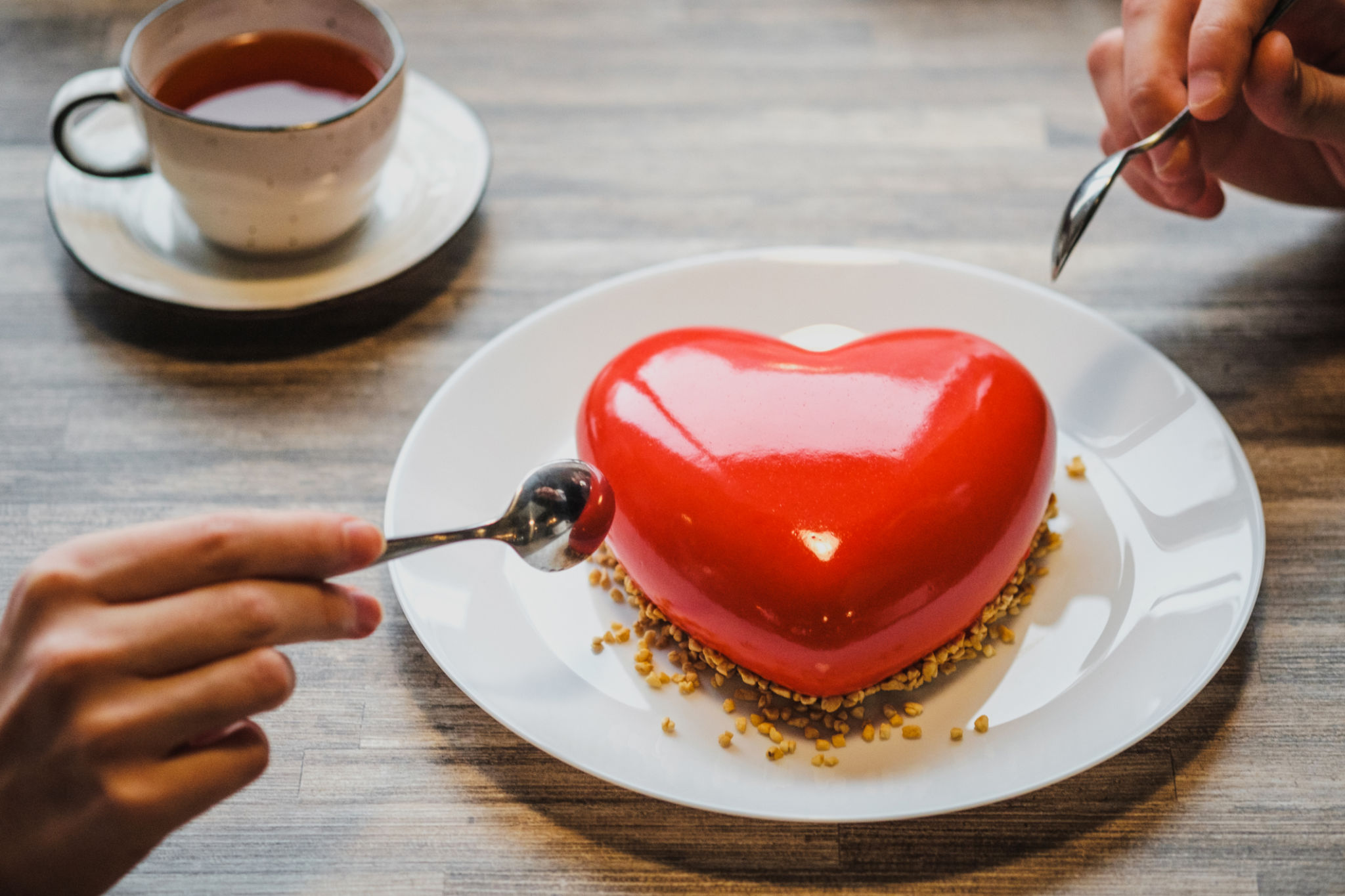 romantic cake