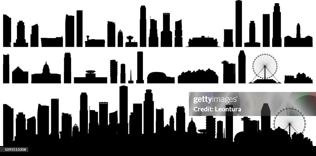 Singapore (All Buildings Are Complete and Moveable)