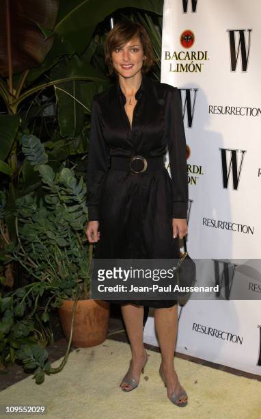 Lola Glaudini during W Magazine and Bacardi Limon Host a Tribute to Vintage Fashion - Arrivals at Chateau Marmont in Los Angeles, California, United...