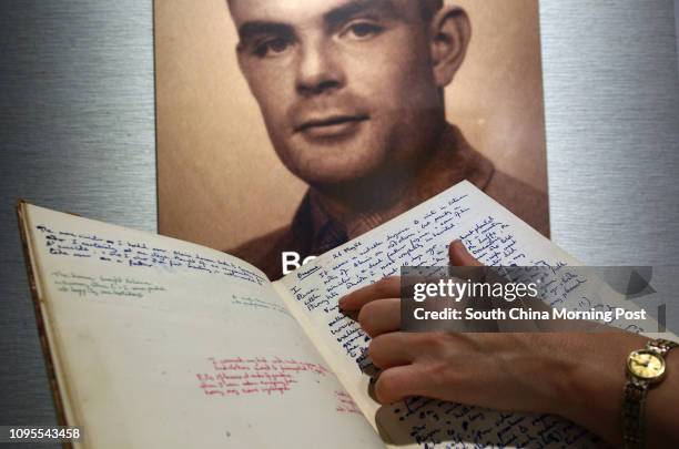 Key handwritten scientific document by father of computers Alan Turing in which he works on the foundations of mathematical notation and computer...