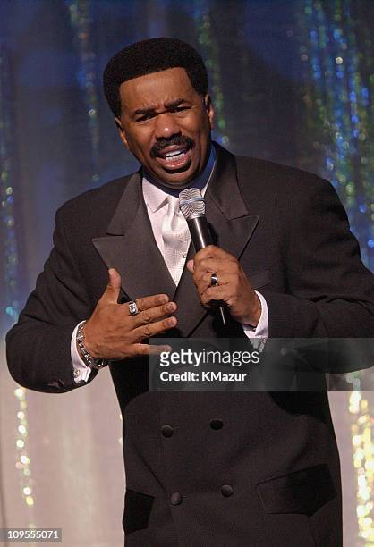 Steve Harvey during Barbra Streisand Performs at National Democratic Gala, a Benefit to Help Win a Democratic Majority in the U.S. House of...