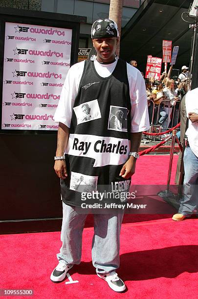 Carmelo Anthony during 4th Annual BET Awards - Arrivals at Kodak Theatre in Hollywood, California, United States.