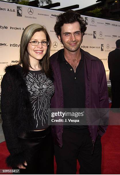 Lisa Loeb and Dweezil Zappa during 3rd Annual Project ALS Spring Benefit - Gala Dinner Sponsored by InStyle - Arrivals at The Lodge at Torrey Pines...