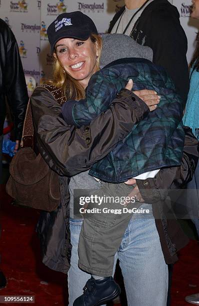 Melissa Rivers and son during "Snow White - An Enchanting New Musical" Premiere - Arrivals at Fantasyland Theatre at Disneyland in Anaheim,...