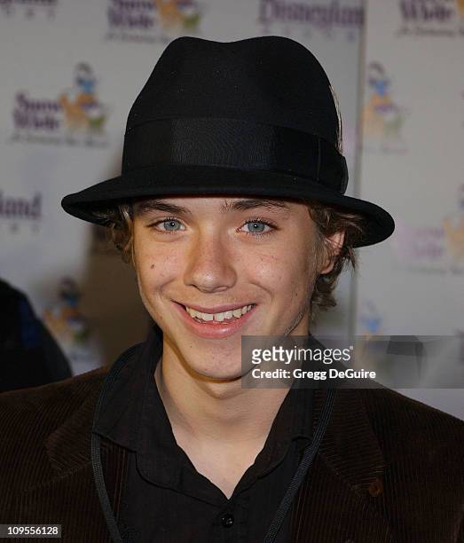 Jeremy Sumpter during "Snow White - An Enchanting New Musical" Premiere - Arrivals at Fantasyland Theatre at Disneyland in Anaheim, California,...