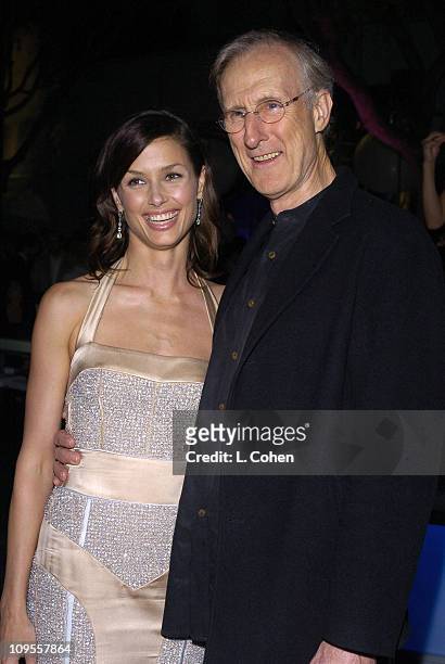 Bridget Moynahan and James Cromwell during "I, ROBOT" World Premiere -After Party at Hammer Museum in Westwood, California, United States.