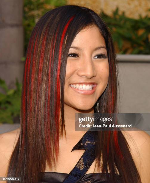 Jasmine Trias during "American Idol" Season 3 Finale - Arrivals at Kodak Theatre in Hollywood, California, United States.