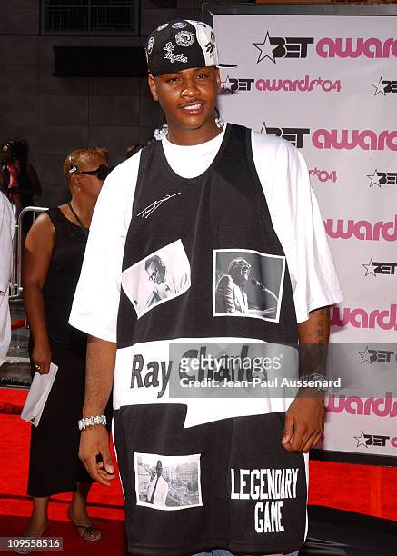 Carmelo Anthony during 4th Annual BET Awards - Arrivals at Kodak Theatre in Hollywood, California, United States.