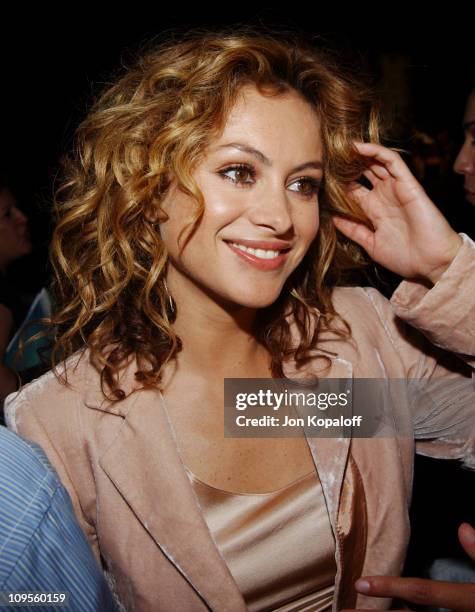 Paulina Rubio during 5th Annual Latin Grammy Nominations - Press Conference at The Mayan in Los Angeles, California, United States.