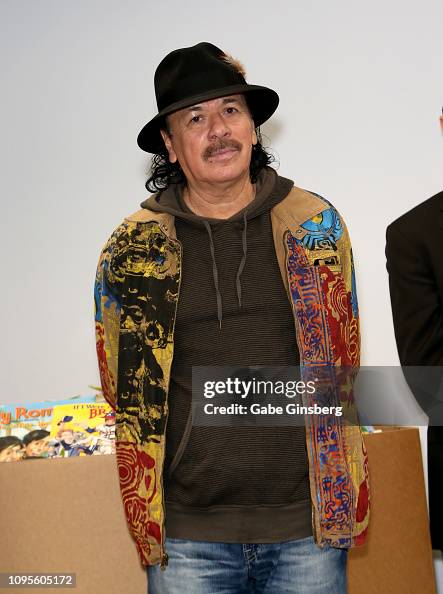 Carlos Santana Helps Provide Books To Schools With Donation To Spread The Word Nevada Carlos Santana Helps Provide Books To Schools With Donation To Spread The Word Nevada