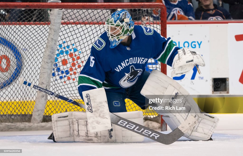 Edmonton Oilers v Vancouver Canucks