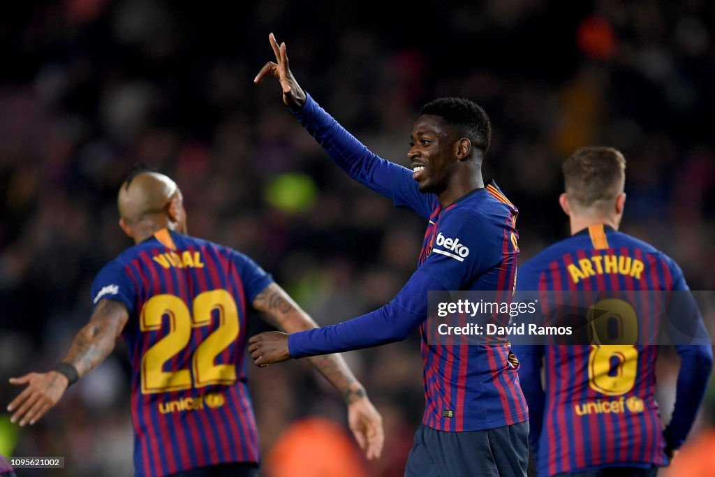 FC Barcelona v Levante - Copa del Rey Round of 16