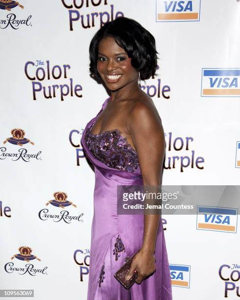 LaChanze during "The Color Purple" Broadway Opening Night - After Party at The New York Public Library in New York City, New York, United States.