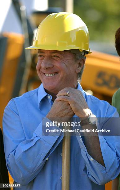 Dustin Hoffman during The Madison Project, Dustin Hoffman and Santa Monica College Alumni Break Ground for New Visual and Performing Arts Complex at...