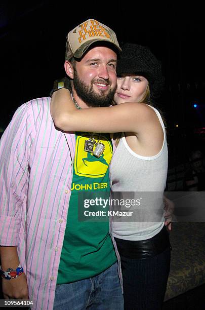 Trace Ayala and Elisha Cuthbert during *NSYNC's Challenge for the Children VI - Day 1 - Mansion Party - Inside at Mansion in Miami Beach, Florida,...