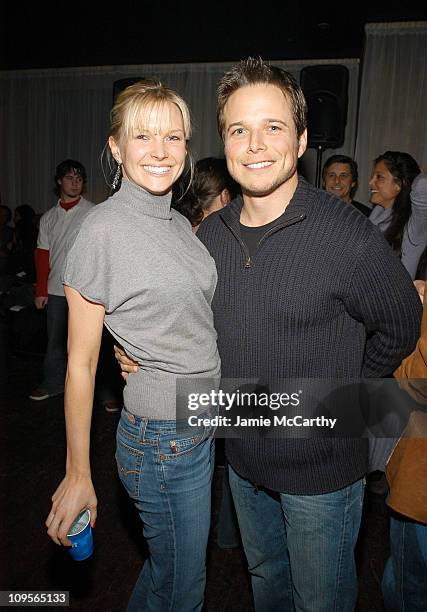 Kelley Limp and Scott Wolf during 2005 Park City - Marquee Opening Night Party at Buddha Bar at Harry O's in Park City, Utah, United States.