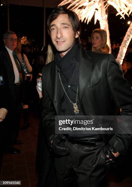 Adrien Brody during Universal Pictures' "King Kong" New York City Premiere - After Party in New York City, New York, United States.