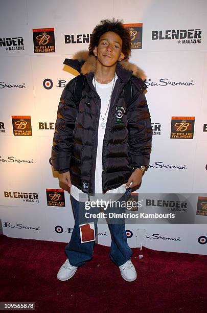 Khleo Thomas during 2005 Park City - Blender Sessions with Juliette and the Licks and Kings Of Leon - Arrivals at Harry O's in Park City, Utah,...