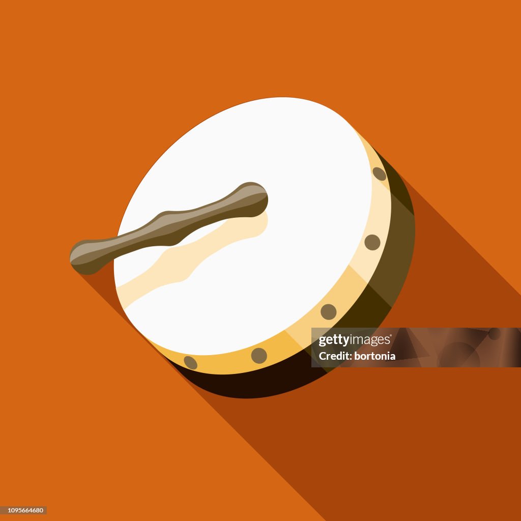 Bodhrán Ireland Icon
