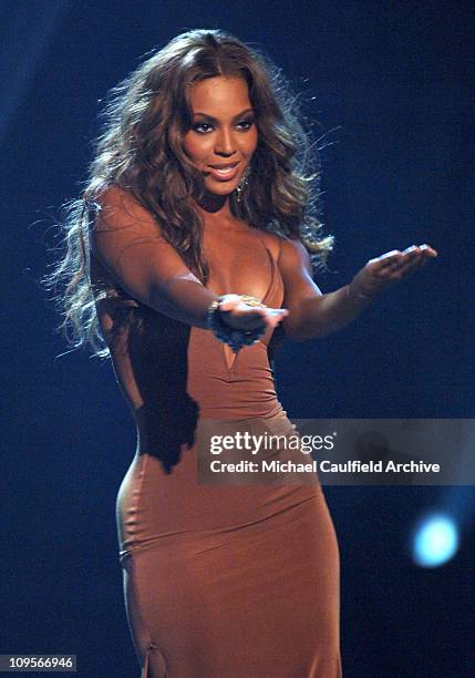 Beyonce of Destiny's Child performs "Cater 2 U" during 2005 BET Awards - Show at Kodak Theatre in Hollywood, California, United States.