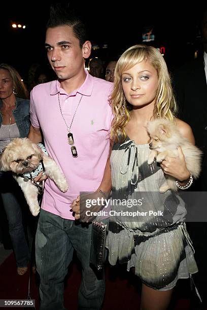 And Nicole Richie during Pelle Pelle's Celebrity Catwalk for Charity, Hosted by Nicole Richie - Arrivals at The Paladium in Los Angeles, California,...