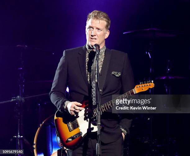 Josh Homme performs at I Am The Highway: A Tribute to Chris Cornell at the Forum on January 16, 2019 in Inglewood, California.