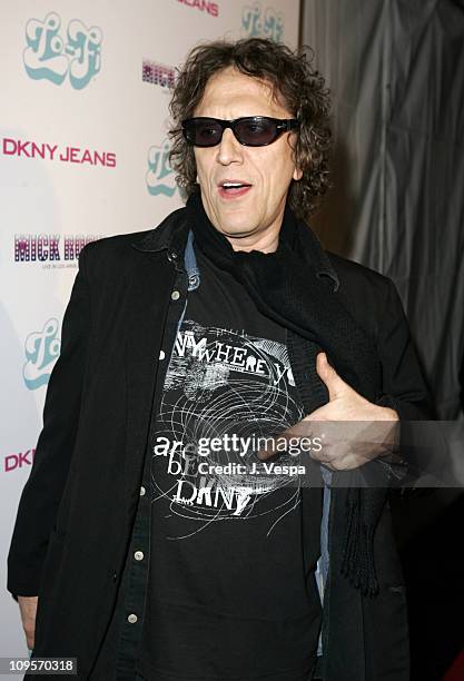 Mick Rock during DKNY Jeans Presents "Mick Rock Live in L.A." Exhibit at the Lo-Fi Gallery at Lo-Fi in Los Angeles, California, United States.