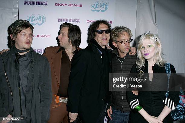 Norman Reedus, Kelly Cole, Mick Rock, Andy Dick and Giddle Partridge