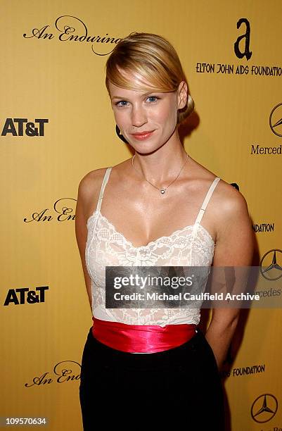 January Jones during 3rd Annual "An Enduring Vision" Fundraiser - Inside and Show at Pelican Hill Golf Club in Newport Beach, California, United...