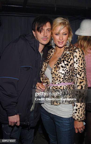 Donovan Leitch and Paris Hilton during 2005 Park City - Motorola Late Night Lounge Sponsored by Motorola and Splinter Cell Chaos Theory at Motorola...