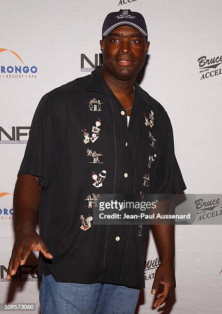 Antwone Fisher during Bruce Willis and The Accelerators in Concert at Avalon Hollywood to Benefit the National Foster Care Fund - Arrivals at Avalon...