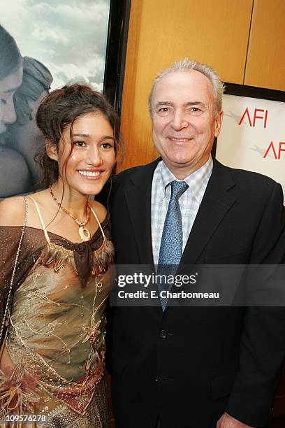 Orianka Kilcher and Rolf Mittweg, executive producer